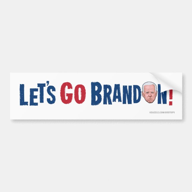 Allez Brandon Bumper Sticker (Devant)