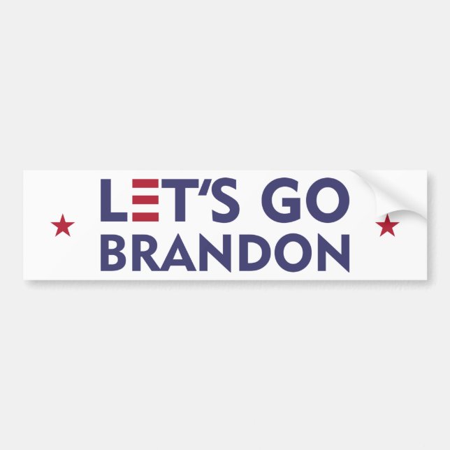 Allez Brandon Bumper Sticker (Devant)