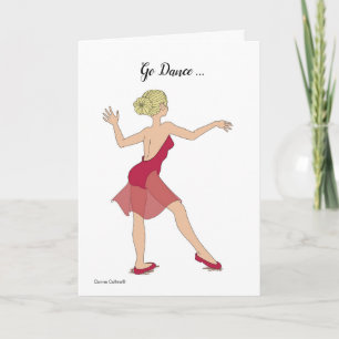 Allez Danser C'Est Votre Carte D'Anniversaire