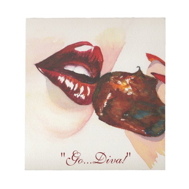 "Allez...Diva !" Bloc-note (Devant)