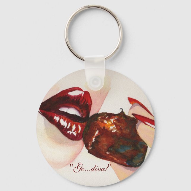 "Allez....diva !" Porte-clés (Recto)