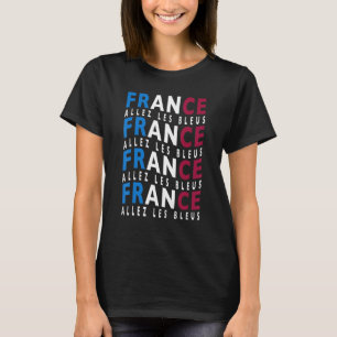 Allez Les Bleus France Fußball Flag Boys F T-Shirt