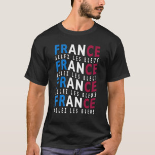 Allez Les Bleus France Fußball Flag Boys F T-Shirt