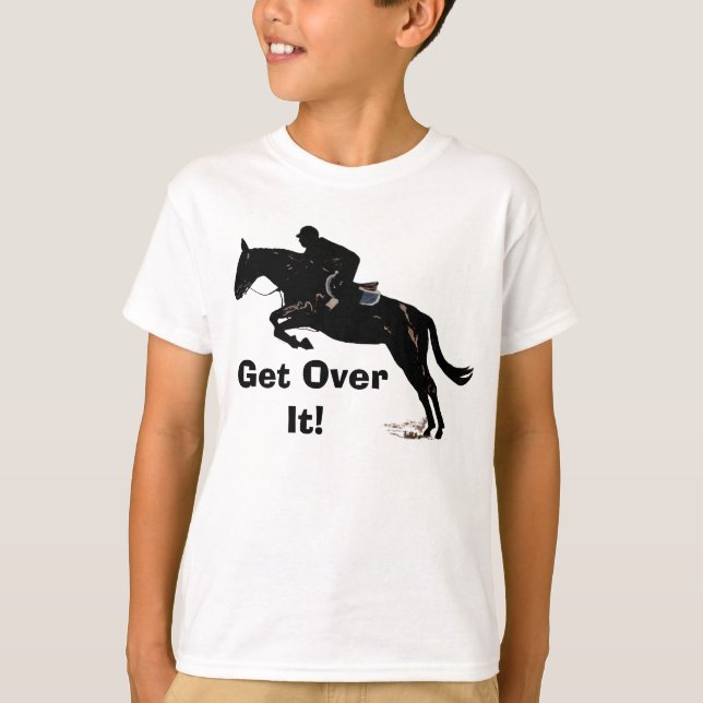 Allez-Y ! T-Shirt à sabot à sabots pour enfants (Devant)