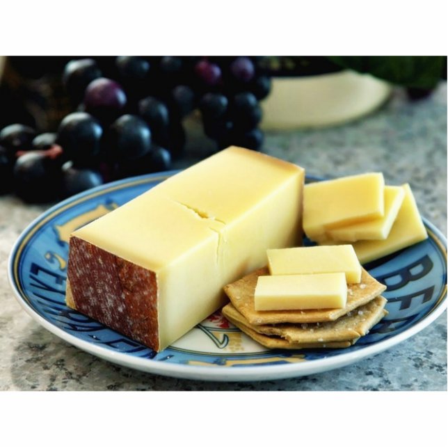 Allgauer Bergkase Käse Freistehende Fotoskulptur (Vorne)