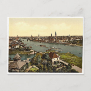 Allgemeine Ansicht, Bremen, Deutschland klassische Postkarte