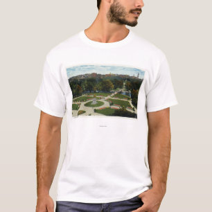 Allgemeine Ansicht des allgemeinen Gartens T-Shirt