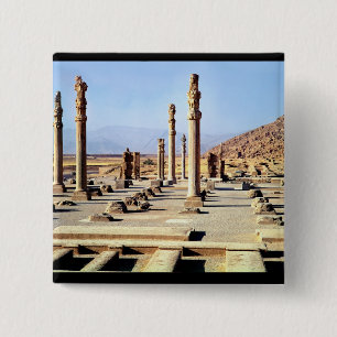 Allgemeine Ansicht des Apadana gründete c.518 BC Button
