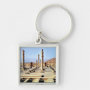 Allgemeine Ansicht des Apadana gründete c.518 BC Schlüsselanhänger