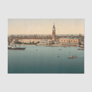 Allgemeine Ansicht Venedigs, Venedig, Italien Seidenpapier