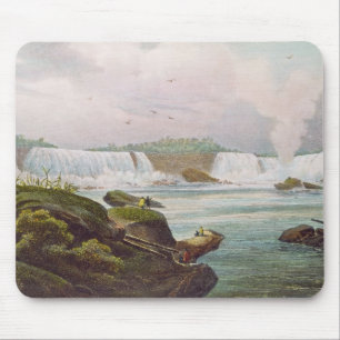Allgemeine Ansicht von Niagara Falls von der Mousepad