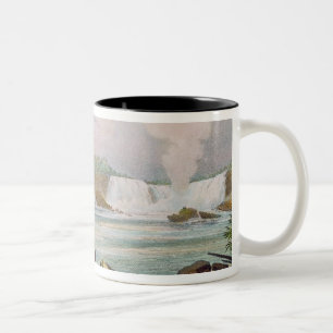Allgemeine Ansicht von Niagara Falls von der Zweifarbige Tasse