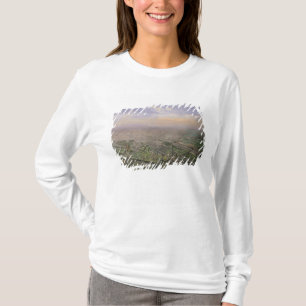 Allgemeine Ansicht von Paris von einem T-Shirt