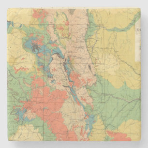 Allgemeine geologische Karte von Colorado Steinuntersetzer