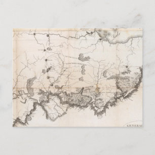 Allgemeine Karte des Kurses des Ohio