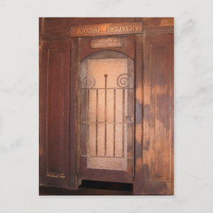 Allgemeine Lieferung Postkarte