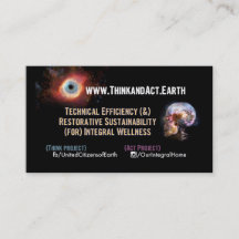 Allgemeine Logo-Kontakt-Karte