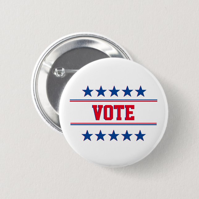 Allgemeine, nicht partisan-rote, weiße und blaue A Button (Vorne & Hinten)