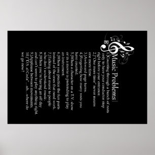 Allgemeine Problem-Liste Poster