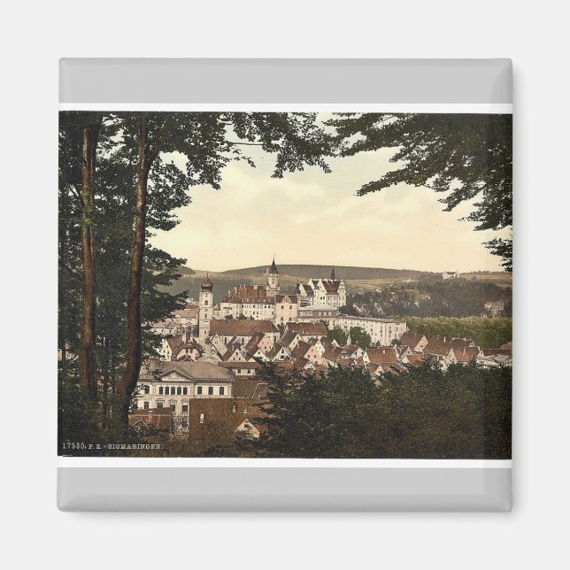 Allgemeine Sicht, Sigmarungen (d. h. Sigmaringen), Magnet (Vorne)
