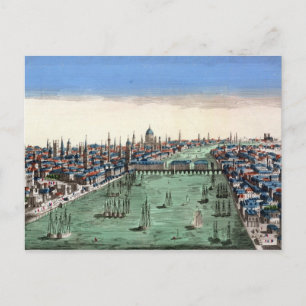Allgemeine Sicht von London Postkarte