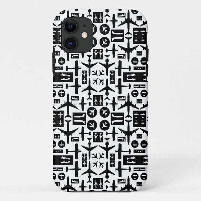 Allgemeine und kommerzielle Luftfahrt-Collage Case-Mate iPhone Hülle (Rückseite)