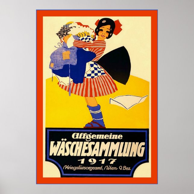 Allgemeine Wäschesammlung Poster (Vorne)