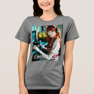 Allgemeiner Cooler Titel Sichtmodus: On T-Shirt Cl Tri-Blend Shirt
