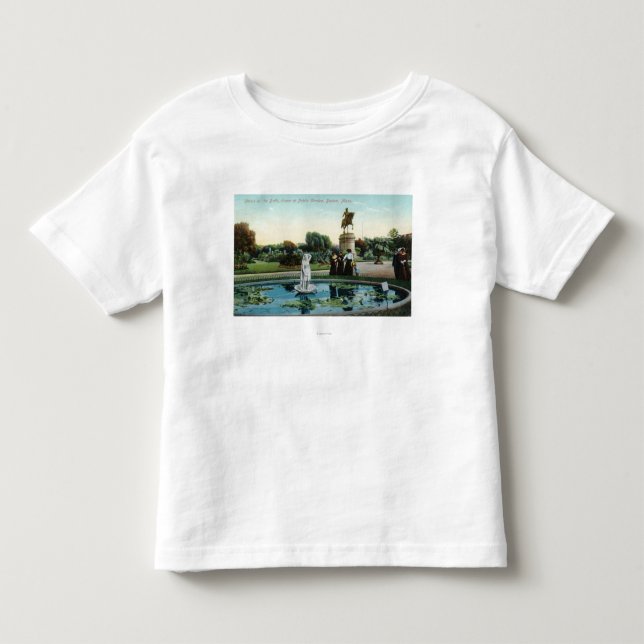 Allgemeiner Garten-Ansicht Bostons von Venus am Kleinkind T-shirt (Vorderseite)