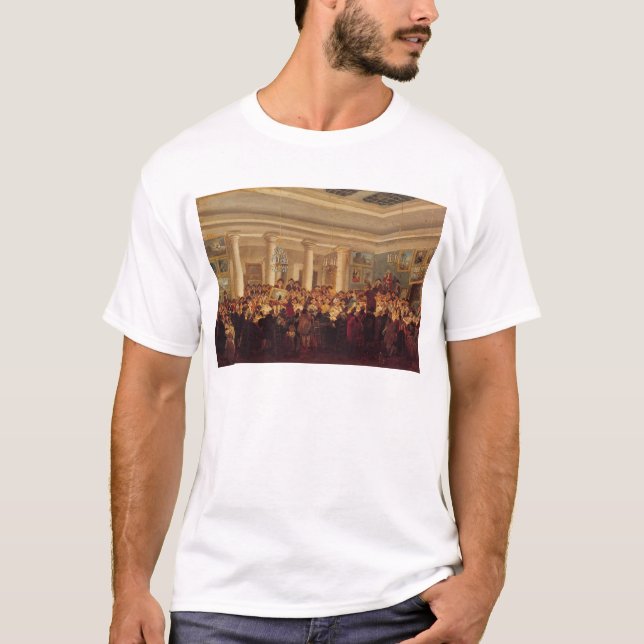 Allgemeiner Verkauf am Hotel-Goldbarren T-Shirt (Vorderseite)