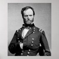 ALLGEMEINER WILLIAM TECUMSEH SHERMAN DER GEWERKSCH