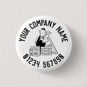 Allgemeines Bauunternehmer-Promotion-Button-Abzeic Button