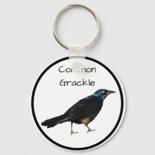 Allgemeines Grackle Schlüsselanhänger