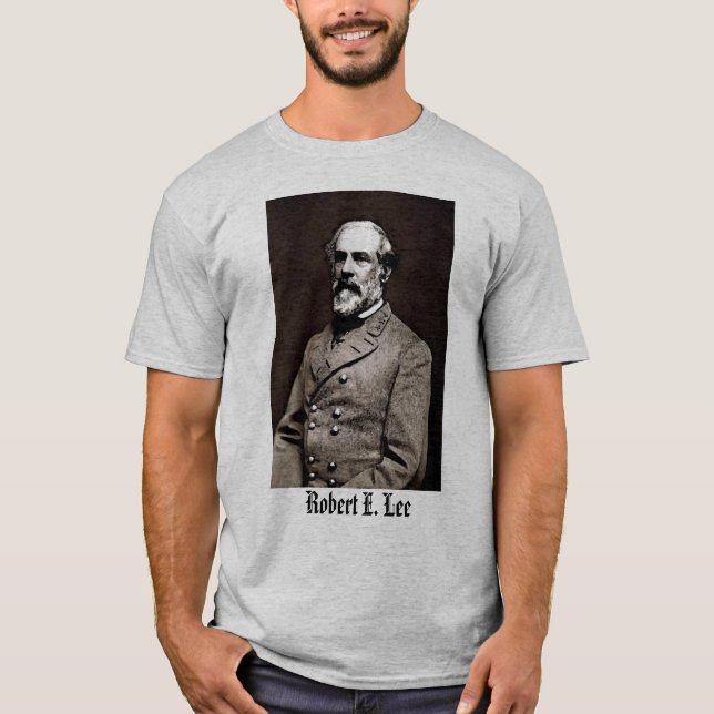 Allgemeines Robert E. Lee T- Shirt (Vorderseite)