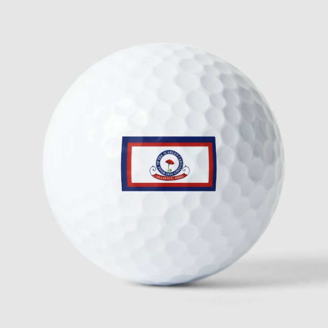 ALLIANCE OHIO Magnet Golfball (Vorderseite)