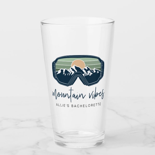 ALLIE Ski Snowboarding Goggle Mountain Vibes Glas (Vorderseite)