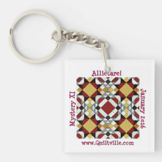 Allietare Acryl-Schlüsselanhänger Schlüsselanhänger