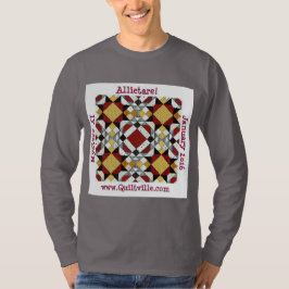Allietare langes Hülsen-Shirt T-Shirt