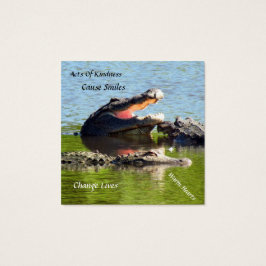 Alligator Actes aléatoires de gentillesse Carte