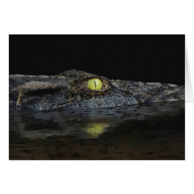 Alligator américain (Devant horizontal)