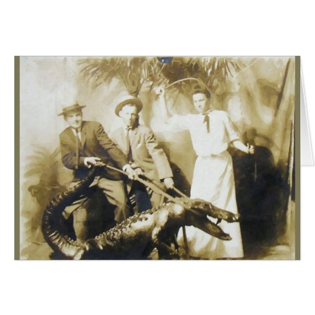 Alligator arrondi (Devant horizontal)