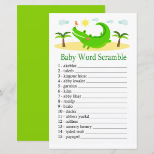 Alligator Baby Wortspiel
