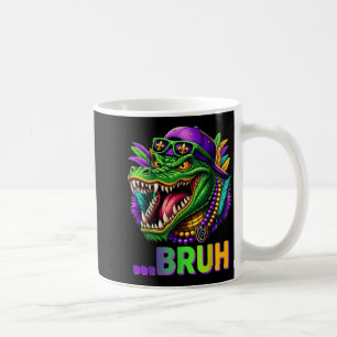 Alligator Bruh Mardi Gras Kostüm Männer Frauen Kin Kaffeetasse