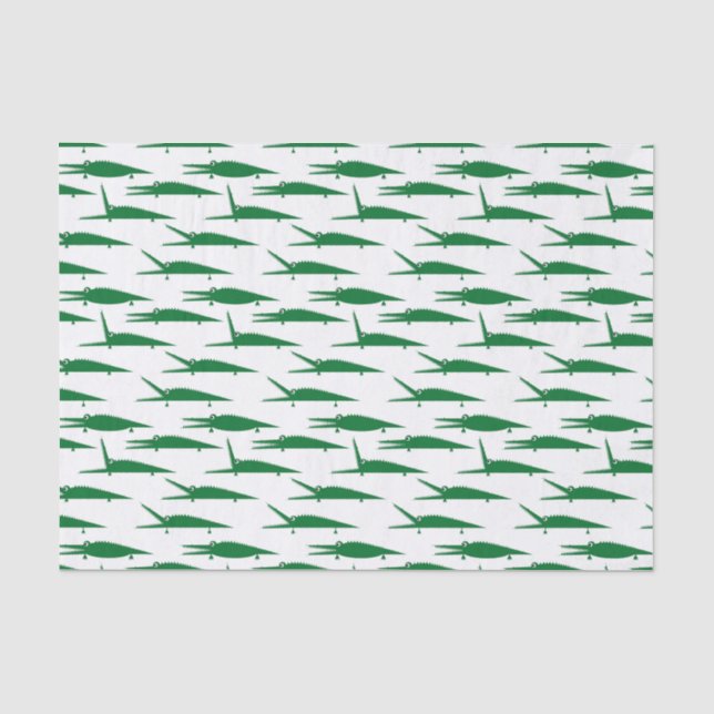 Alligator Chomp | Alligatorreptil Seidenpapier (Vorderseite)
