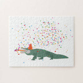 Alligator Crocodile - Tiere mit Party
