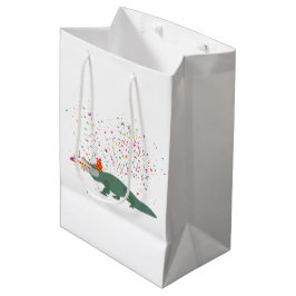 Alligator Crocodile - Tiere mit Party Mittlere Geschenktüte