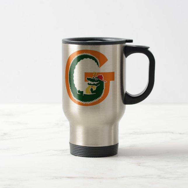 Alligator de cannelure de tasse de voyage de SGR (Droit)