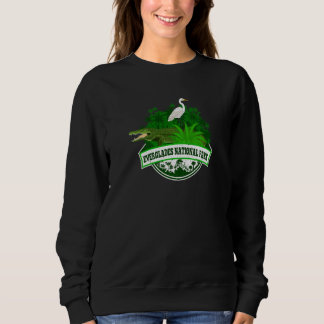 Alligator der Everglades National Sweatshirt