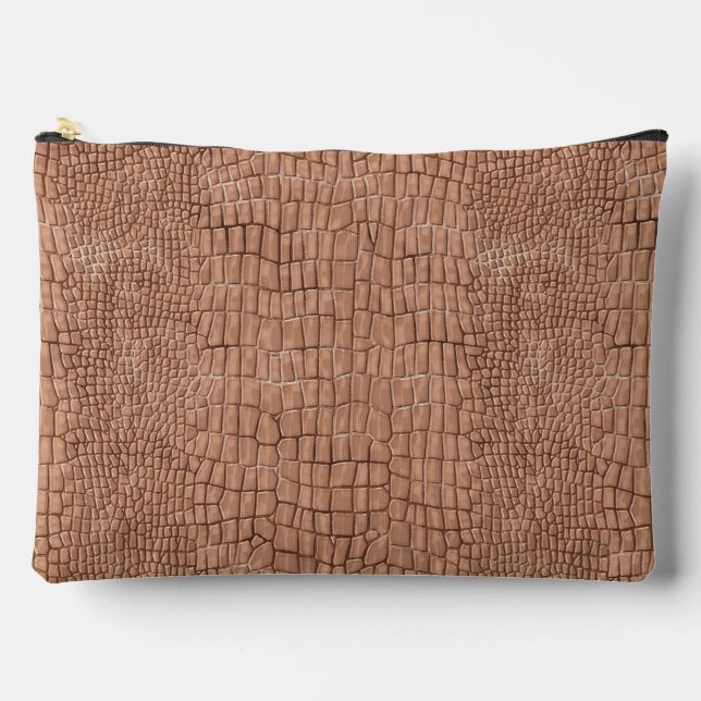 Alligator-Druck  Zubehörtasche (Vorderseite)