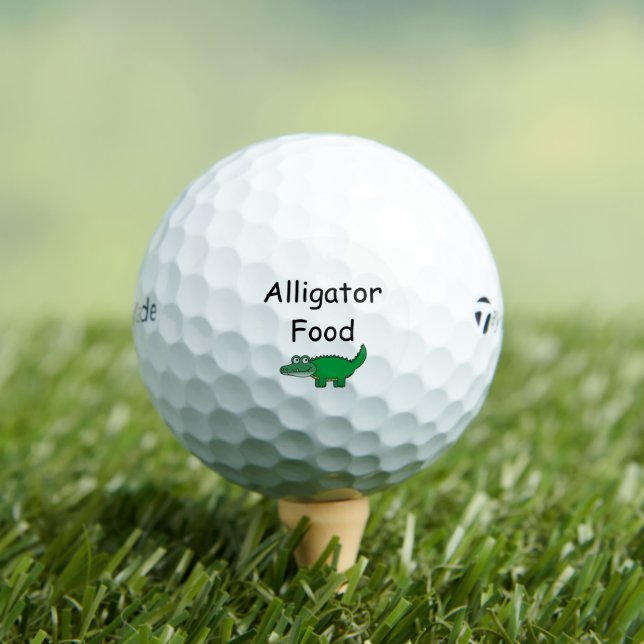 Alligator Food Taylor Made Golfball (Insitu T-Shirt)